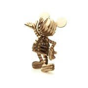 Hello Mickey099_natural [d-torso（ディートルソ） ダンボールクラフト ディズニーシリーズ ミッキーマウス ナチュラル]