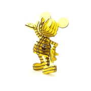Hello Mickey099_luminayellow [d-torso（ディートルソ） ダンボールクラフト ディズニーシリーズ ミッキーマウス luminayellow]