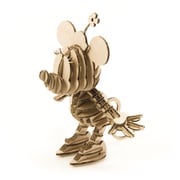 Lovely Minnie114_natural [d-torso（ディートルソ） ダンボールクラフト ディズニーシリーズ ミニーマウス ナチュラル]
