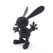 Oswald123_black [d-torso（ディートルソ） ダンボールクラフト ディズニーシリーズ オズワルド ブラック]