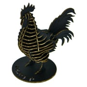 Rooster118_black [d-torso（ディートルソ） ダンボールクラフト 酉段 ブラック]