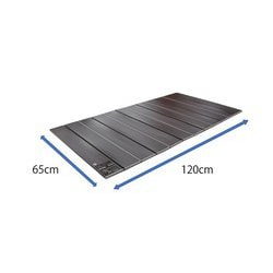 コンパクト風呂ふた ネクストAg 65×120cm S-12 ブラウン