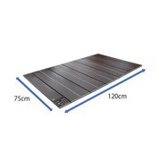 コンパクト風呂ふた ネクストAg 75×120cm L-12 ブラウン