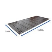 コンパクト風呂ふた ネクストAg 75×160cm L-16 ブラウン