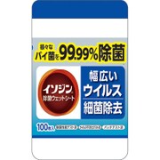 イソジン除菌ウエットシート ボトル 本体 100枚入り
