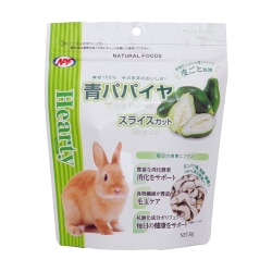 ハーティー 青パパイヤ スライスカット 30g [小動物用フード・おやつ]