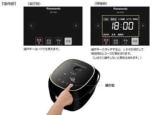 ヨドバシ.com - パナソニック Panasonic SR-KT067-W [IH炊飯器 3.5合