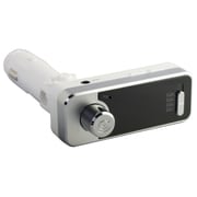 Bluetooth FMトランスミッター ホワイト OWL-BTFMU331-WH