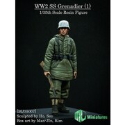MJ35007 [WWII ドイツ 武装親衛隊 擲弾兵(1) 冬季防寒服 1/35 レジン製ミリタリーフィギュア]