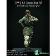 MJ35008 [WWII ドイツ 武装親衛隊 擲弾兵将校(2) 冬季防寒服 1/35 レジン製ミリタリーフィギュア]