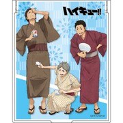 ハイキュー！！ 烏野高校VS白鳥沢高校 ミラー 澤村大地＆菅原孝支＆東峰旭 夏祭りver. [92×115×6mm]