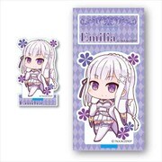 てくトコアクリルフィギュア Re：ゼロから始める異世界生活 エミリア [約W60×H120mm]
