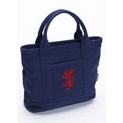 ADMZ6ST2 [HANPU 無地 ROUND TOTE NVY]