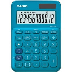 ヨドバシ.com - カシオ CASIO MW-C20C-BU-N [カラフル電卓 ミニ