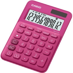 ヨドバシ.com - カシオ CASIO MW-C20C-RD-N [カラフル電卓 ミニ ...