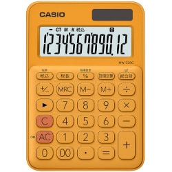 ヨドバシ.com - カシオ CASIO MW-C20C-RG-N [カラフル電卓 ミニ 