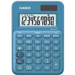 ヨドバシ.com - カシオ CASIO MW-C8C-BU-N [カラフル電卓 ミニミニ