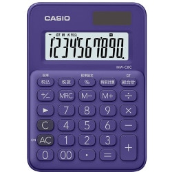 ヨドバシ.com - カシオ CASIO MW-C8C-PL-N [カラフル電卓 ミニミニ