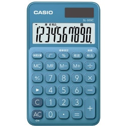 ヨドバシ.com - カシオ CASIO SL-300C-BU-N [ポケットサイズ電卓 10桁