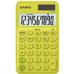 ヨドバシ.com - カシオ CASIO SL-300C-YG-N [ポケットサイズ電卓 10桁