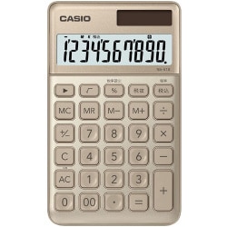 ヨドバシ.com - カシオ CASIO NS-S10-GD-N [スタイリッシュ電卓 10桁