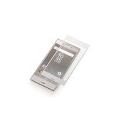SB-EF52-GASO/SV [フレームカバー液晶保護ガラス for Xperia XZs/XZ シルバー]