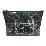鉄道路線図ペンケース ブラック 首都圏日本語 RPSJB