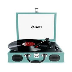 - アイオンオーディオ ION Audio Vinyl Blue [トランク型レコードプレーヤー]