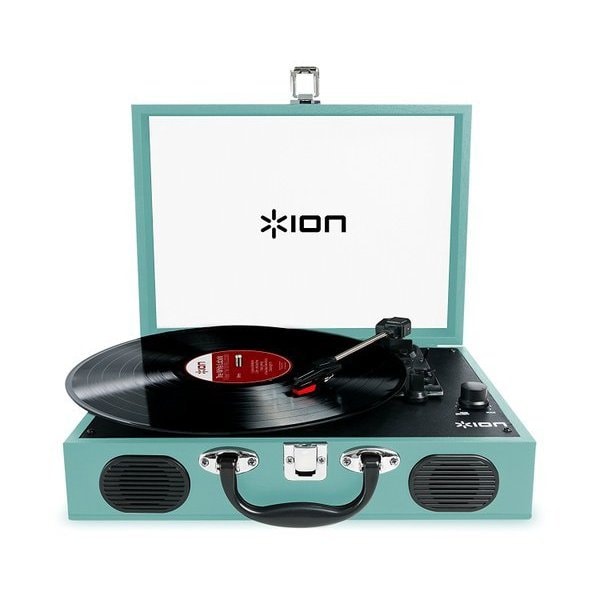 アイオンオーディオ ION AudioVinyl Transport Blue [トランク型レコードプレーヤー]Ω - malaychan-dua.jp