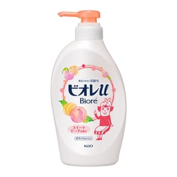 ビオレu ボディウォッシュ スイートピーチの香り 本体 480ml [ボディソープ]