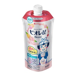ビオレu ボディウォッシュ スイートピーチの香り つめかえ用 340ml [ボディソープ]