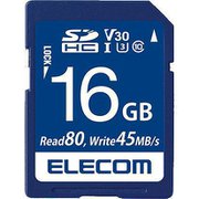 SDHCカード 16GB Class10 UHS-I U3 V30 データ復旧サービス付 最大読込80MB/s 最大書込45MB/s MF-FS016GU13V3R