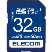 SDHCカード 32GB Class10 UHS-I U3 V30 データ復旧サービス付 最大読込80MB/s 最大書込60MB/s MF-FS032GU13V3R