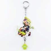 スプラトゥーン2 ラバーチャーム付 アクリルキーホルダー 03.ガール(バケットスロッシャー) [全高約11.5cm]