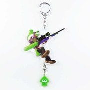 スプラトゥーン2 ラバーチャーム付 アクリルキーホルダー 05.ガール(スプラチャージャー) [全高約11cm]