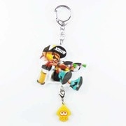 スプラトゥーン2 ラバーチャーム付 アクリルキーホルダー 07.ガール(スプラマニューバー)B [全高約10cm]