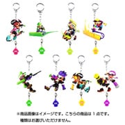 スプラトゥーン2 ラバーチャーム付 アクリルキーホルダー 08.ボーイ(バレルスピナー) [全高約11cm]