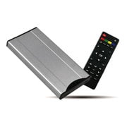 ネットワーク機能搭載 ポータブルメディアプレーヤー シルバー MEDIAWAVEHDPRO