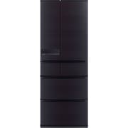 冷蔵庫(600L・フレンチドア) 6ドア ロイヤルウッド MR-JX60C-RW
