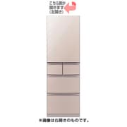 冷蔵庫 （455L・左開き） 5ドア Bシリーズ  クリスタルフローラル MR-B46CL-F