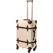 スーツケース ユーラシアトランク Mサイズ 旅行日数目安:1~3泊 36L アイボリー/ブラウン EUR3054-53