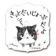 ks-ms-10008 [すたんぷステッカー きっとだいじょーぶだよ （Chaton Muzu） Mサイズ]