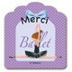 ks-ms-10011 [すたんぷステッカー Merci （Ballerina） Mサイズ]