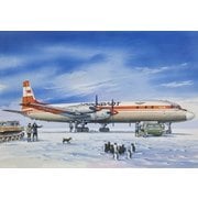 EE14467 [IL-18D アエロフロート/ドモジェトヴォ空港 1/144 エアクラフトシリーズ]