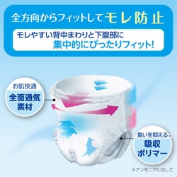 白十字　サルバ　やわ楽パンツ M-L　34枚×4パック(136枚） サルバ やわ楽パンツ｜製品ラインナップ｜サルバ｜白十字