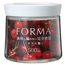 フォルマ密閉ガラスポット MG-500 ホワイト