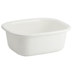 洗い桶角型  Nポゼ ホワイト