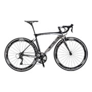 ロードバイク 700c グレイ SAVANE Carbon ROAD 700c 105 22S GY 480