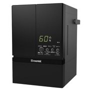roomist スチームファン蒸発式加湿器 和室10畳/洋室17畳まで ブラック SHE60PD-K