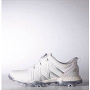 W adipower Boa boost WH/MS 235 [ゴルフシューズ ウィメンズ アディパワー ボア ブースト 23.5cm ホワイト/マットシルバー/マットシルバー]